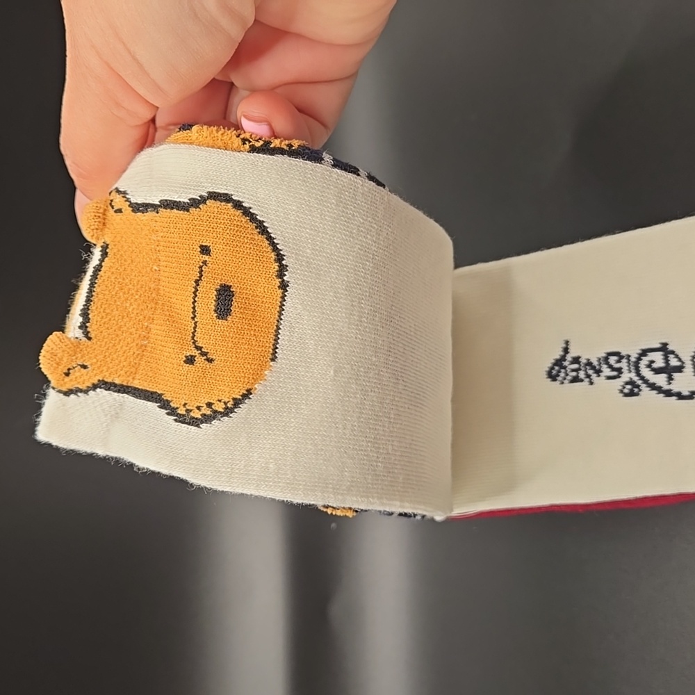 Disney White and Yellow Winnie the Pooh Socks 3 Pairs - Picture 5 of 6